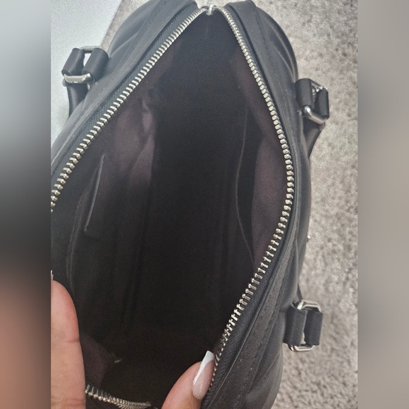 Coach Rowan Satchel With Puffy Diamond Quilting, Black - Picture 12 of 16